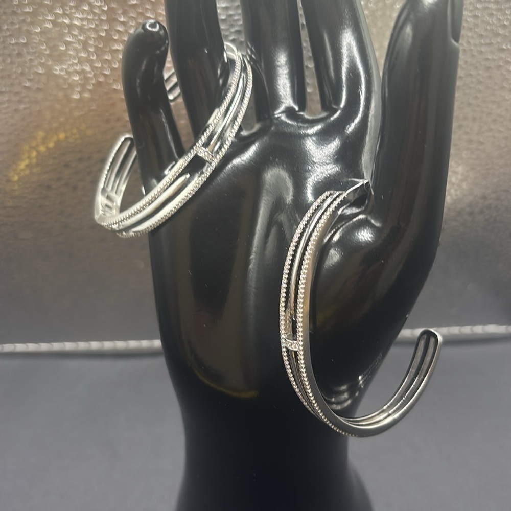 Sterling Silver Cuffs adjustable